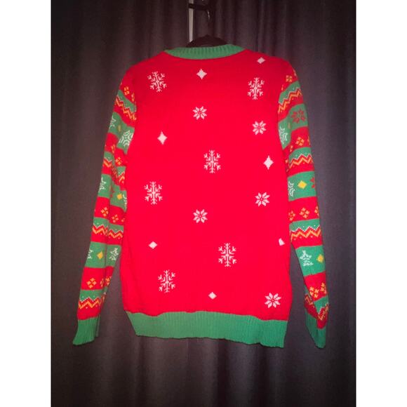Ugly Christmas Sweater Xmas Size Medium - Picture 2 of 2